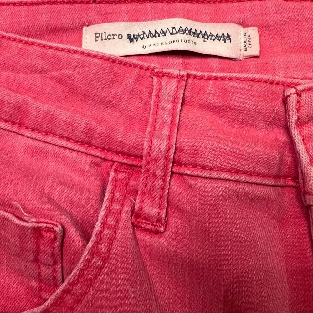 Pilcro and the Letterpress by Anthropologie High-Rise Skinny Ankle Jeans Size 32